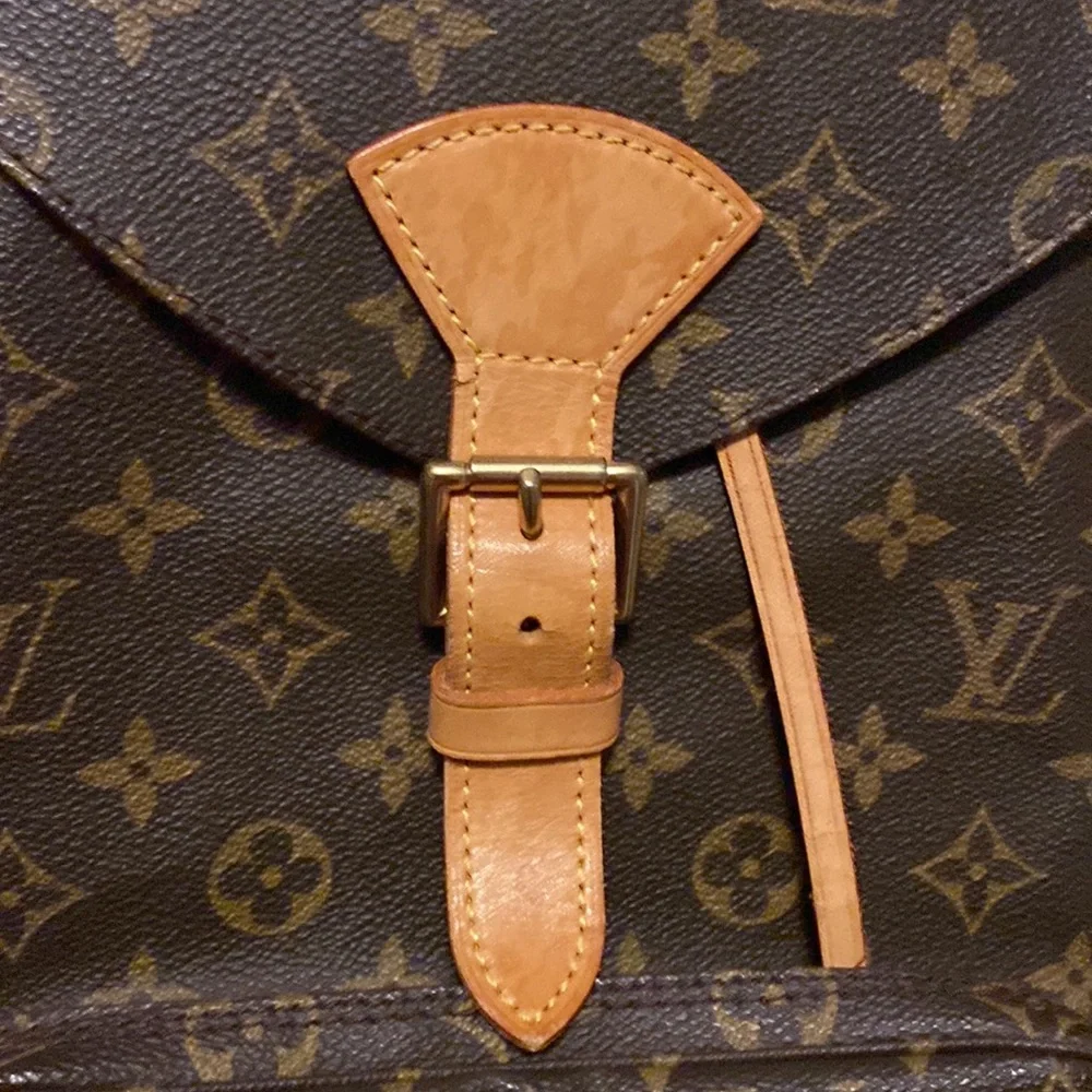 Louis Vuitton Montsouris Vintage GM Monogram Canvas Backpack - Picture 5 of 16
